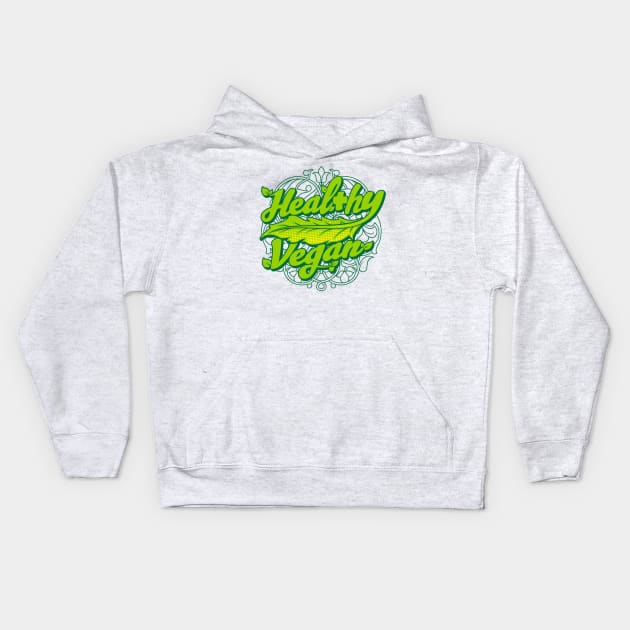 healthy vegan Kids Hoodie by spoilerinc